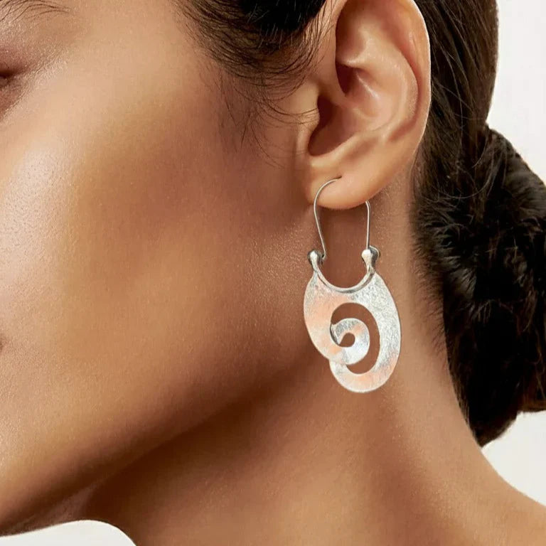 Vintage-Ohrringe aus Silber